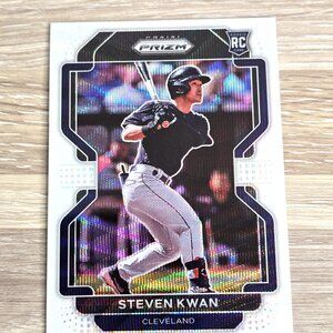 Steven Kwan Rookie Baseball Card 2022 Panini No. 51